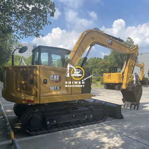 Excavadora de cadenas CAT307.5 con motor original EPA, 1 año de garantía, para trabajos de excavación, maquinaria de minería, pocas horas de uso. - Product Image 4