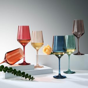 <span class=keywords><strong>Logo</strong></span> de couleur <span class=keywords><strong>personnalisé</strong></span> en gros, <span class=keywords><strong>verre</strong></span> <span class=keywords><strong>à</strong></span> <span class=keywords><strong>vin</strong></span> en cristal de couleur d'emballage, gobelet coloré, verres soufflés <span class=keywords><strong>à</strong></span> la main pour <span class=keywords><strong>vin</strong></span> rouge blanc - Product Image 3
