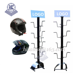 Soporte giratorio de metal para casco de motocicleta, soporte de exhibición para casco de seguridad giratorio de fútbol, gorra de béisbol, estante de exhibición - Product Image 3