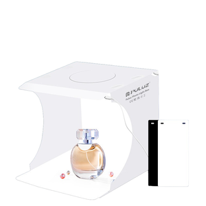 Xách Tay 20Cm Gấp <span class=keywords><strong>LED</strong></span> Studio Mini Nhiếp Ảnh Ánh Sáng Hộp Sang Trọng Thiết Bị Nhỏ Thạch Anh Phong Trào Nhựa Ban Nhạc Chất Liệu Con Trỏ - Product Image 1