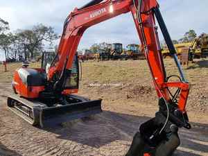 Miniexcavadoras Usadas 98% Nuevas, Marca Líder Kx080-3s, Excavadora de Cadenas, Original de Japón, Excavadora Usada de Marca Líder - Product Image 6