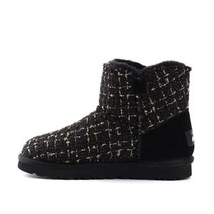 2025 qualité Uggs chaud avec doublure en cuir diverses semelles confortables hiver plate-forme neige bottines pantoufle pour les femmes - Product Image 4