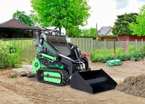 Mini chargeuse compacte électrique avec moteur EPA Capacité de 650kg Seau de chasse-<span class=keywords><strong>neige</strong></span> de jardin SK650-E frontal à vendre - Product Image 2