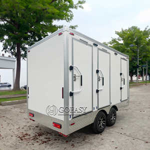 畅销淋浴移动浴室带卫生间移动卫生间户外便携式淋浴卫生间带轮子豪华中国制造 - Product Image 2