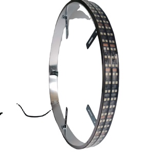 Kingshowstar LED <span class=keywords><strong>Quad</strong></span> Row Wheel Lights Truck Car Offroad Tire Light With RF controller Mounted 4-Row RGBW Wheel Rim Light Kit - Product Image 3