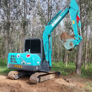 KOBELCO 95% Neuf SK60 Mini-excavatrice d'occasion SK 60 6T 6 tonnes Moteur diesel Isuzu Hydraulique sur chenilles Digger d'occasion - Product Image 5