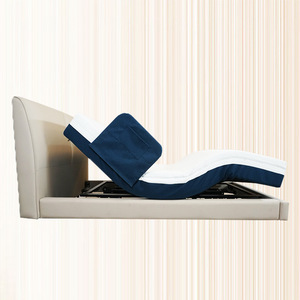 Lit électrique intelligent Miens avec matelas en mousse à mémoire de forme, accoudoirs réglables en hauteur, pour usage domestique, adapté aux personnes âgées, lavable - Product Image 2