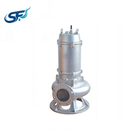 Pompe submersible à haute pression pour eaux usées, 8 m³/h, hauteur de refoulement 24 m, 2,2 kW, pour transfert d'eaux usées industrielles, CE