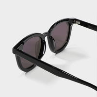 Vente en gros directe de lunettes de soleil de marque avec logo personnalisé, lunettes rondes de créateurs de luxe, lunettes de soleil en acétate