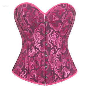 Corsé Sencillo y Elegante Sin Encaje Sobre el Busto Sin Copas <span class=keywords><strong>Faja</strong></span> Ceñidora de Cintura para Novia con Varillas - Product Image 5