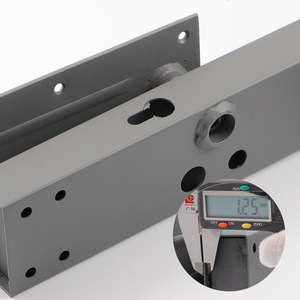 Betoci <b>Fold</b>-down Wall-mounted <b>Table</b> Hardware 1310x595mm Cold-rolled Steel Slide Rail Bracket for Indoor Use - Product Image 1