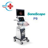 Sonoscape P9 imágenes de ultrasonido color doppler mejor máquina de ultrasonido portátil para la venta