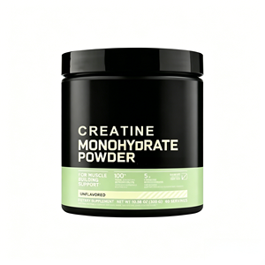 Creatina Monohidrato Pura en Polvo Micronizada 200 Mesh Sin Sabor para Pre-Entrenamiento, 300g Personalizada - Product Image 1