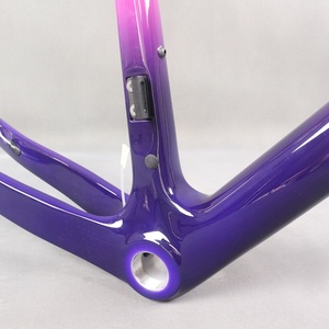 Cuadro de Bicicleta de Gravel con Diseño de Pintura Personalizada GR029, Soporte de Disco de Montaje Plano, Tamaños Disponibles 49/58cm - Product Image 4