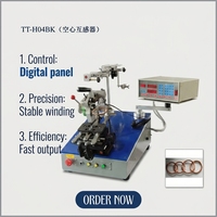 Máquina Bobinadora de Transformadores JIubang con Control PLC TT-H04BK