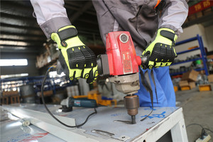 NMSHIELD TPR Guantes de mecánico Guantes de manipulación de vidrio Guantes de Trabajo Guantes de alto rendimiento Fabricante - Product Image 6