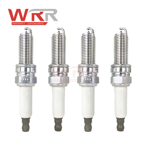 หัวเทียนสำหรับเบนซ์ W204 W212 W221 C300 E350 S350 แบบแพลตตินัมอิริเดียมคู่ สำหรับจุดระเบิดเครื่องยนต์ ปลายแคนเดลา  0041595803 0041594903 - Product Image 2