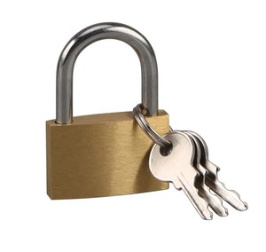 工場卸売Candadoカスタム40mmパッドロック高安全南京錠キー付き別の安い銅真鍮南京錠 - Product Image 4