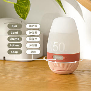 Bouteille de voyage en silicone 80 ml, anti-fuite, pour lotion, shampoing, gel douche, cosmétiques, trousse de toilette réutilisable - Product Image 4