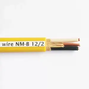 Fio elétrico NM-B 14/2awg nm-b 12/2awg romex fio de construção para eua
