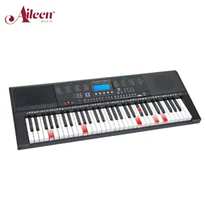 AileenMusic中国工厂照明按键乐器电动键盘 (MK61233)