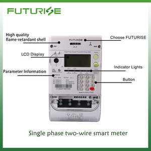 Compteur d'énergie prépayé STS monophasé avec CIU, solution high-tech pour la gestion de l'énergie, DLMS/COSEM avec système de vente libre - Product Image 6