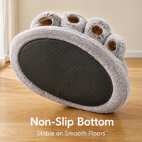 Nouveau lit pour chien et chat de forme ovale, créatif, moderne et mignon, chaud pour l'hiver, toutes saisons, fournitures pour animaux de compagnie, vente en gros en usine, dropshipping