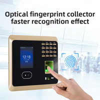 Machine de pointage d'absence par reconnaissance faciale et empreinte digitale Entropy Central Control UF100Plus-S avec téléchargement Wi-Fi et enregistrement du temps