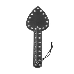 ไม้ตีรูปหัวใจสำหรับการเล่นบทบาททาส BDSM ทำจากหนัง PU สำหรับคู่รัก - Product Image 2
