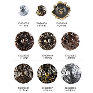 Phụ kiện nội thất đinh tán trang trí bằng đồng thau hình vòm 21mm, đinh ghim sofa - Product Image 2