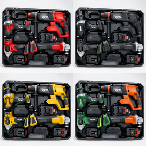 Taladro Profesional Inalámbrico con Batería <span class=keywords><strong>de</strong></span> 20 Voltios, Destornillador Inalámbrico <span class=keywords><strong>de</strong></span> 42v - Product Image 4