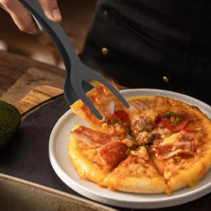 Utensilios de Cocina, Espátula para Voltear Panqueques, Espátula 2 en 1, Espátula de Nylon de Grado Alimenticio para Carne, Espátula para Voltear Huevos, para Cocinar en Casa - Product Image 4