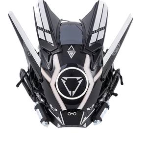 <span class=keywords><strong>Máscara</strong></span> de Cosplay de Cara Completa de Plástico Brillante Estilo Cyberpunk Predator para Halloween y el Día de los Inocentes - Product Image 2