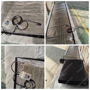 <span class=keywords><strong>Couverture</strong></span> <span class=keywords><strong>chauffante</strong></span> au sol haute densité 240V pour la dégivrage du permafrost avec bords renforcés et thermostat réglable - Product Image 5