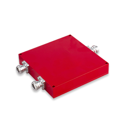 Public Safety DAS BDA ERRCS Rated RF Power Splitter N Female VHF UHF 138-960MHz Red Power Divider Paint