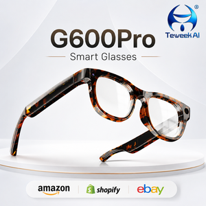 Gafas Inteligentes Portátiles G600 Pro con IA, Cámara de 13MP, Asistente de IA, Audio Direccional, Gafas de Sol Globales - Product Image 1