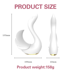 LIL sirena da <span class=keywords><strong>donna</strong></span> nuovo Design vibratore succhiare cigno G-Spot clitoride stimolatore massaggiatore dildo potere modalità di aspirazione vibrante - Product Image 2