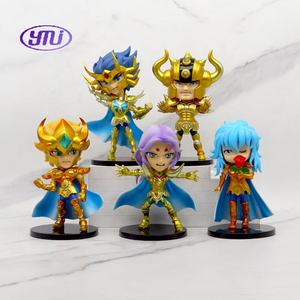 Vente flash Ensemble de 5 styles <span class=keywords><strong>Manga</strong></span> Seiya Figurines Jouets de collection Figurines d'action d'anime - Product Image 4
