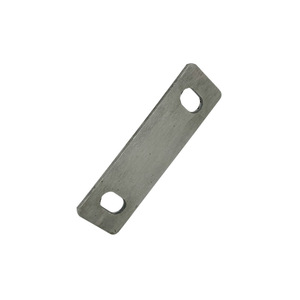 Conector Rectangular de Dos Orificios, Soporte de Esquina Plano de Acero al Carbono con Recubrimiento de Zinc, Duradero para Fijación y Unión de Muebles - Product Image 2