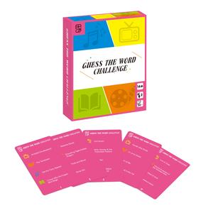 <span class=keywords><strong>Gioco</strong></span> di Carte 'Indovina <span class=keywords><strong>la</strong></span> <span class=keywords><strong>Parola</strong></span>' da 52 Pezzi - Puzzle a Tema Musica, Cinema e TV per Feste, dai 14 Anni in Su, 30 Minuti di <span class=keywords><strong>Gioco</strong></span> in Scatola 15x12x4cm - Product Image 2