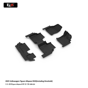 Tapis de sol antidérapant pour voiture, directement de l'usine, épaisseur 3,5 mm, pour Volkswagen ALLSPACE 7 places, conduite à droite - Product Image 2