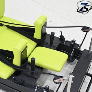 Lit de Pilates <span class=keywords><strong>Zeus</strong></span> Shield haut de gamme, durable, réglable, pour studio de Pilates et usage domestique, en alliage d'aluminium, pliable et télescopique - Product Image 5