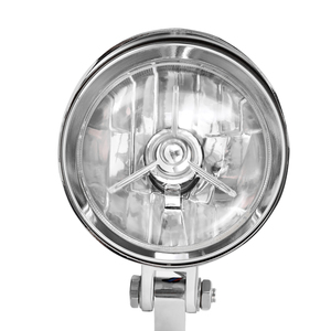 Moto 4.5 "Aluminium Tri Bar Visor Bullet Alloy Phare Lampes pour Chopper Bobber <span class=keywords><strong>Cafe</strong></span> <span class=keywords><strong>Racer</strong></span> - Product Image 2
