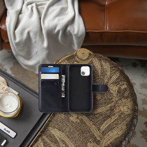 <span class=keywords><strong>Cover</strong></span> per telefono Flip Premium con Logo personalizzato per custodia in pelle per portafoglio <span class=keywords><strong>iPhone</strong></span> <span class=keywords><strong>11</strong></span> <span class=keywords><strong>Pro</strong></span> <span class=keywords><strong>Max</strong></span> - Product Image 3