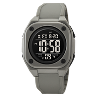 SKMEI 2160 Cool Trend Relojes digitales a prueba de agua Reloj despertador luminoso Reloj electrónico para hombre con luz Led