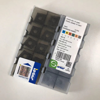 ISCAR CNMG 431-TF IC907 Inserto de Carburo de Tungsteno de Alta Velocidad para Torneado Externo, Herramienta para Torno CNC, Recubrimiento PCD/PCBN, Súper Duro 45-65HRC