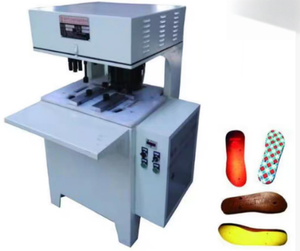 Machine semi-automatique de fabrication de semelles pour pantoufles avec équipement de perçage de semelles pour la fabrication de chaussures 220V Garantie 1 an - Product Image 1