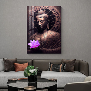 Luxury Home Decoration Sakyamuni <strong>Buddha</strong> Like HD Printed Posters <strong>Canvas</strong> <strong>Painting</strong> Crystal Porcelain Wall <strong>Painting</strong> - Product Image 3