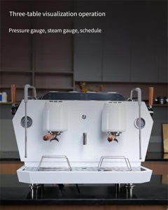 Máquina de <span class=keywords><strong>Espresso</strong></span> Eléctrica de Acero Inoxidable con Bomba Rotativa, <span class=keywords><strong>Precio</strong></span> Directo de Fábrica - Product Image 2