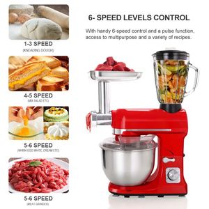 <span class=keywords><strong>Pétrin</strong></span> <span class=keywords><strong>à</strong></span> farine d'oeufs 3 en 1 Batidora Bakery Baking Kitchen Spiral Planetary Mixer Bread Dough Cake Mixer Machine Stand Food Mixer - Product Image 3